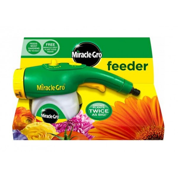 Miracle-Gro feeder with hose attachment