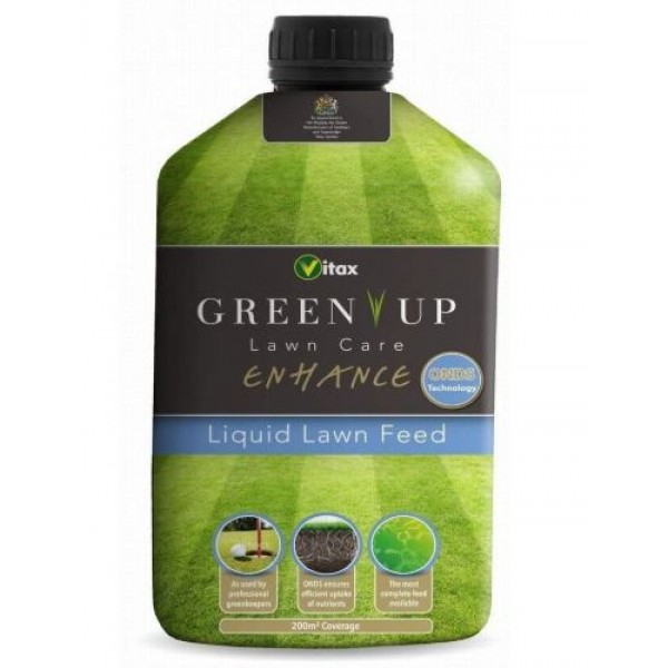 Vitax Green Up Enhance Liquid Lawn Feed 200m2