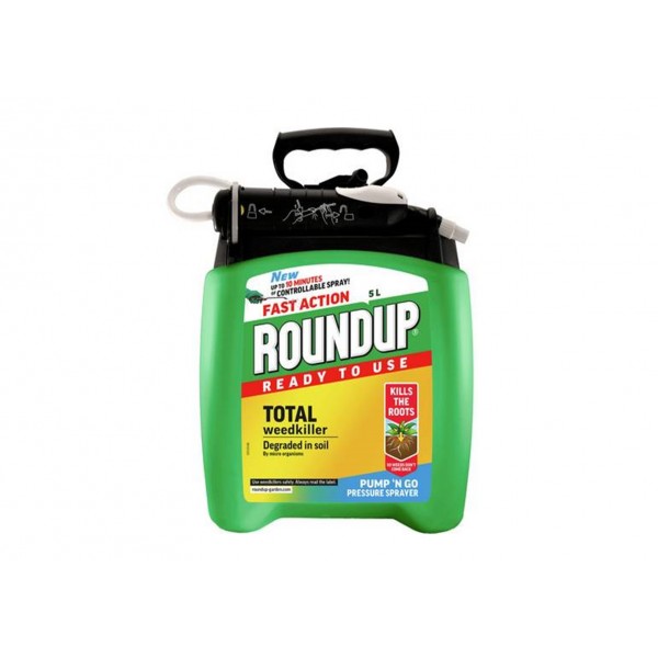 Roundup Pump & Go 5L ready to use