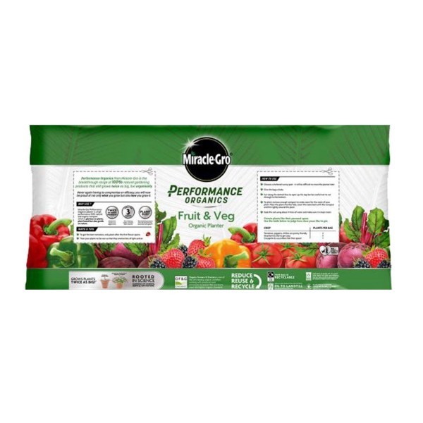 Miracle-Gro Performance Organics Fruit & Veg Planter 