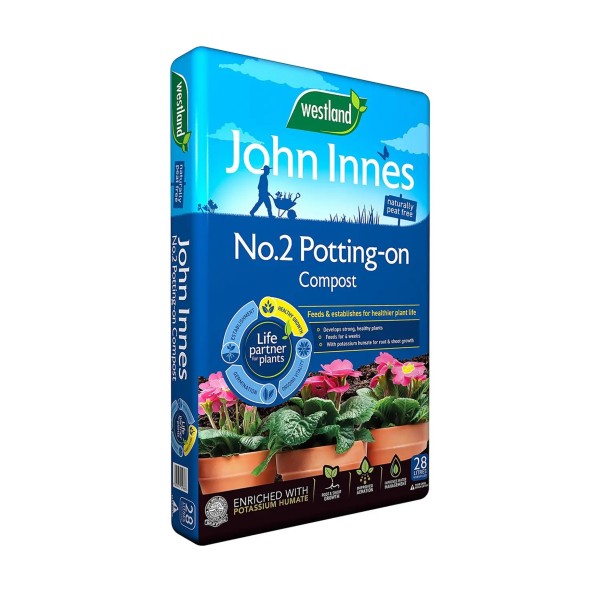 Westland John Innes No2 Potting-on Compost 28L - 2 for £10