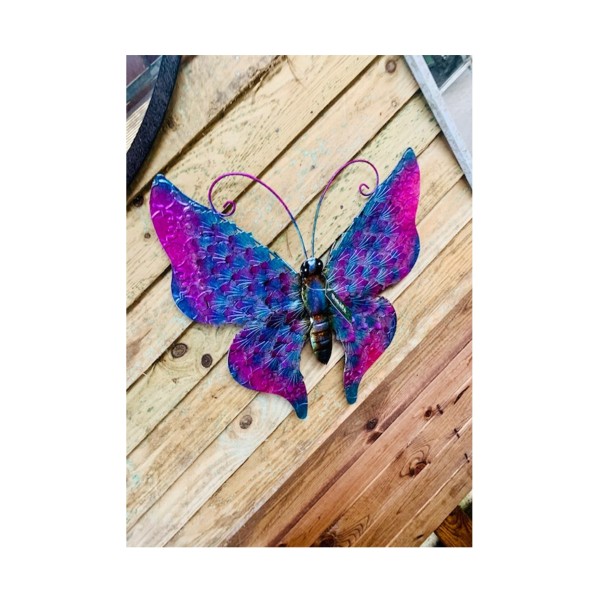 Purple Butterfly Art